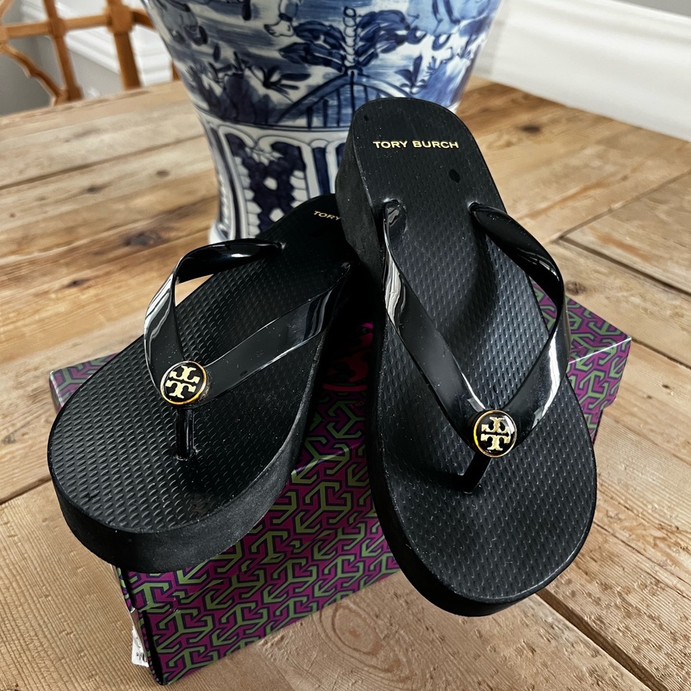 Tory Burch Flip Flops.